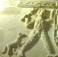 Relieve en una casa solariega de Saldaa (Palencia)